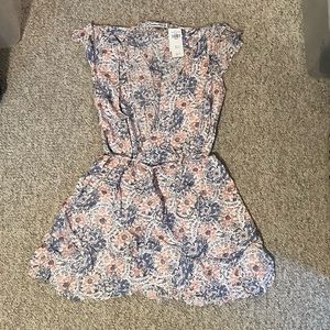 Abercrombie summer floral wrap dress